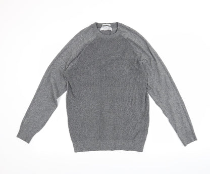 Additional front view of F&F men’s grey jumper, size S