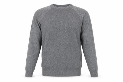 Front view of F&F men’s grey jumper, size S
