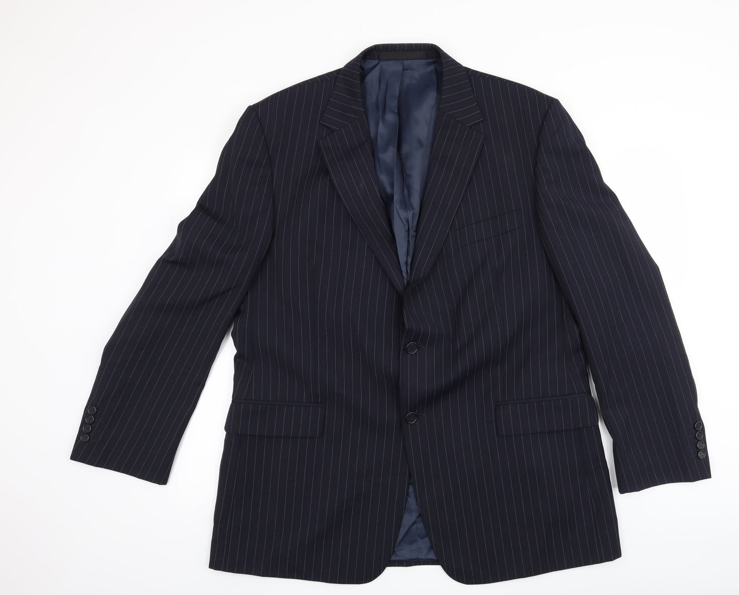 Marks and Spencer Mens Blue   Jacket Suit Jacket Size M