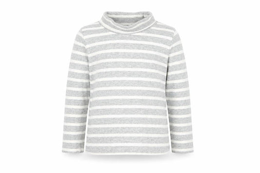Gap Girls Grey Striped  Pullover Jumper Size 3 Years