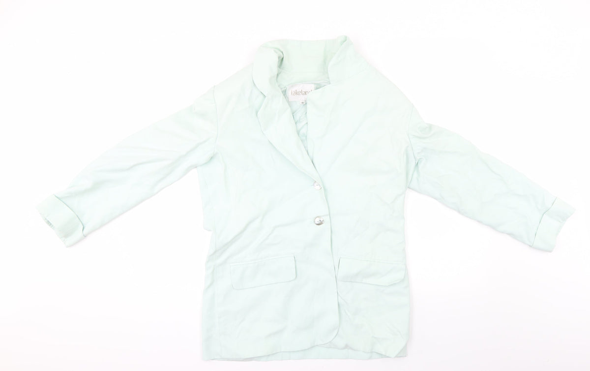 Lakeland Womens Blue   Jacket Coat Size 10