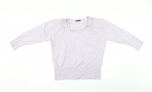 Roman Womens Purple   Basic Blouse Size 16