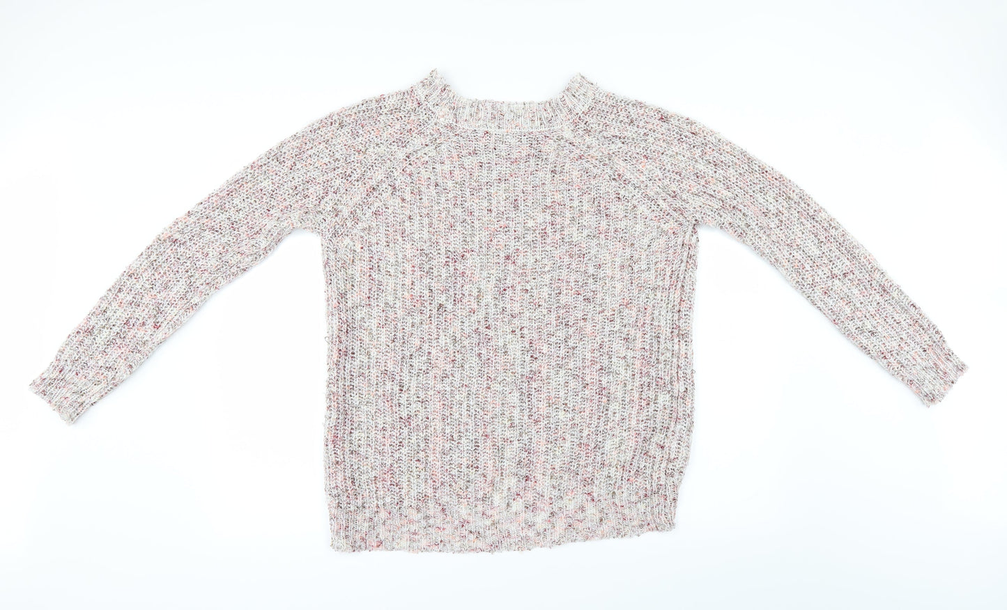 Papaya Womens White   Pullover Jumper Size M