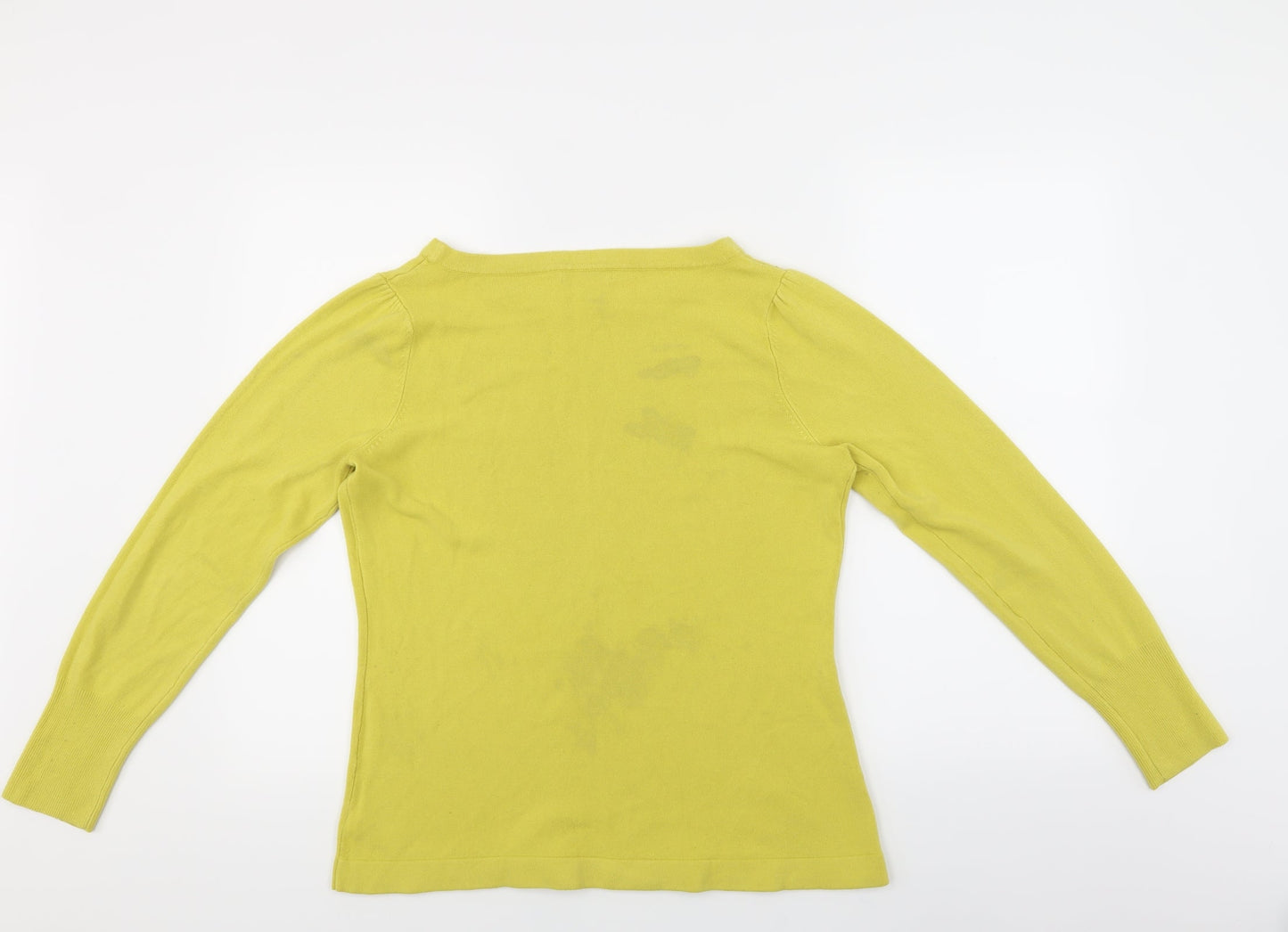George Womens Yellow   Pullover Jumper Size 14
