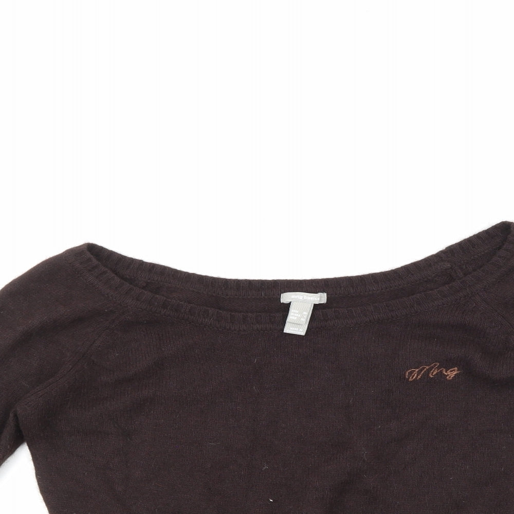 MNG Womens Brown   Pullover Jumper Size M