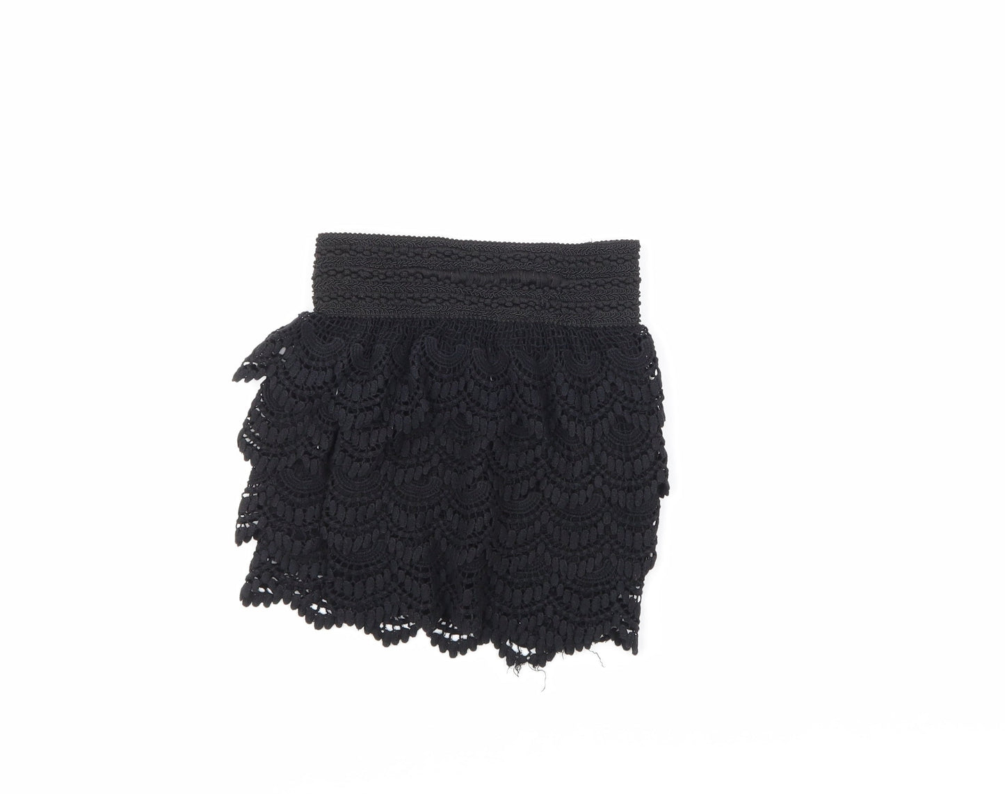 Preworn Womens Black   Mini Skirt