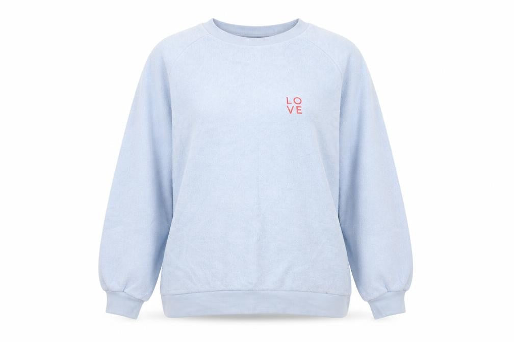 Top Shop Womens Blue   Pullover Sweatshirt Size 6