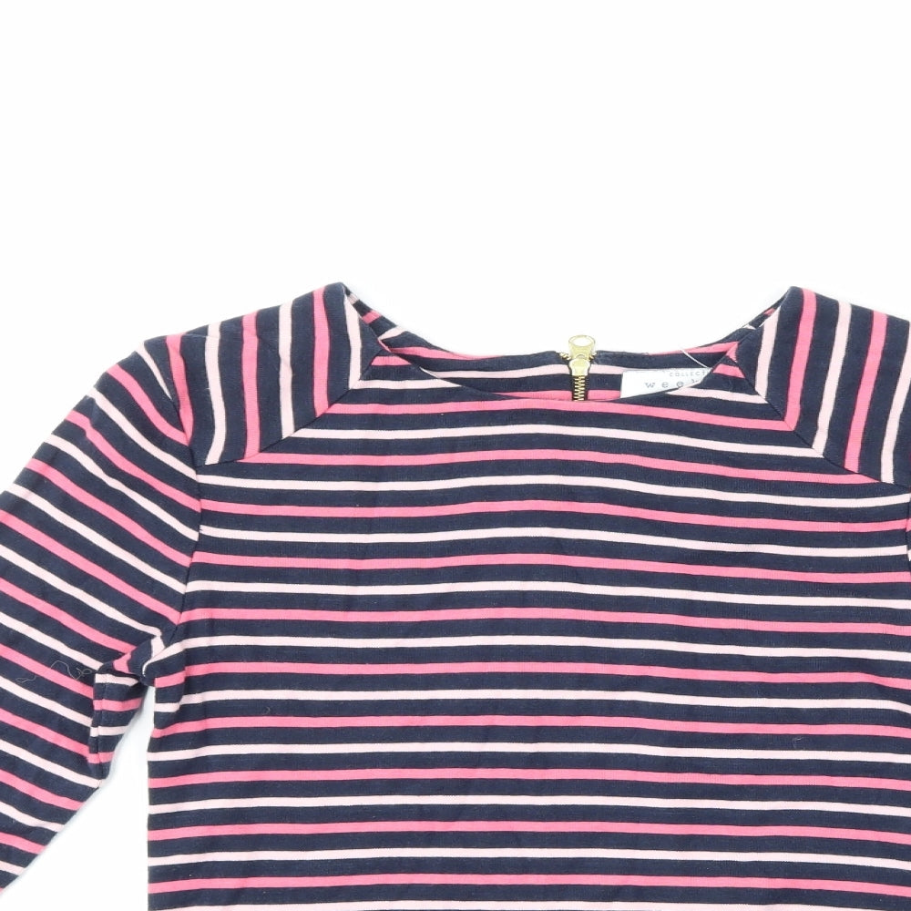 Collection weekend Womens Multicoloured Striped  Pullover Jumper Size 10