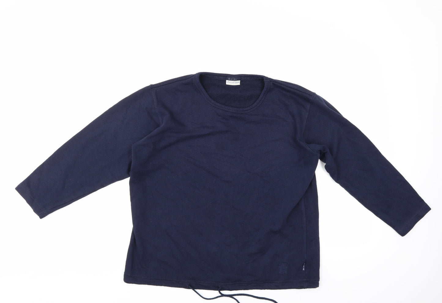 Joie de Vivre Womens Blue   Pullover Sweatshirt