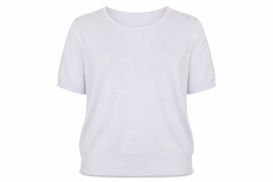 Front view of Modern Classics women’s purple jumper, size UK 18