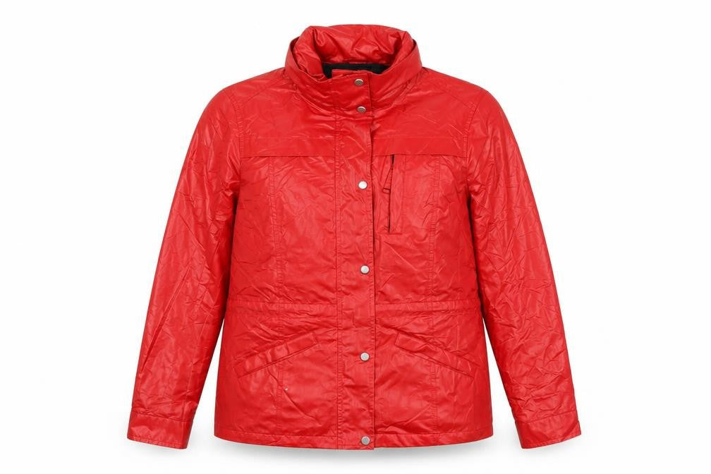 Marks & Spencer Womens Red   Windbreaker Coat Size 12
