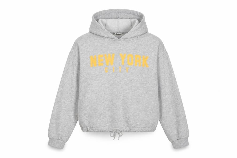 H&M Girls Grey   Pullover Hoodie Size 14 Years