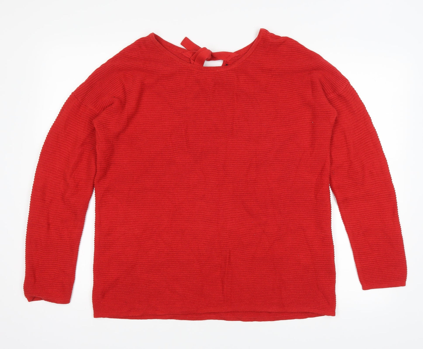 Emsara Womens Red   Pullover Jumper Size L