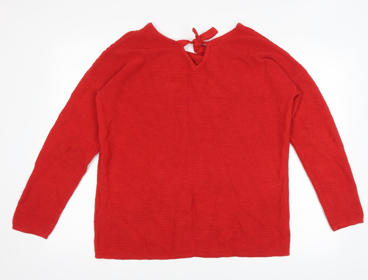Emsara Womens Red   Pullover Jumper Size L