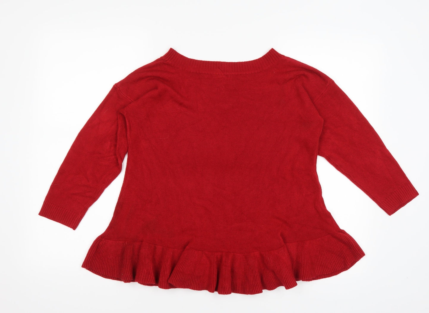 Papaya Womens Red   Pullover Jumper Size 10