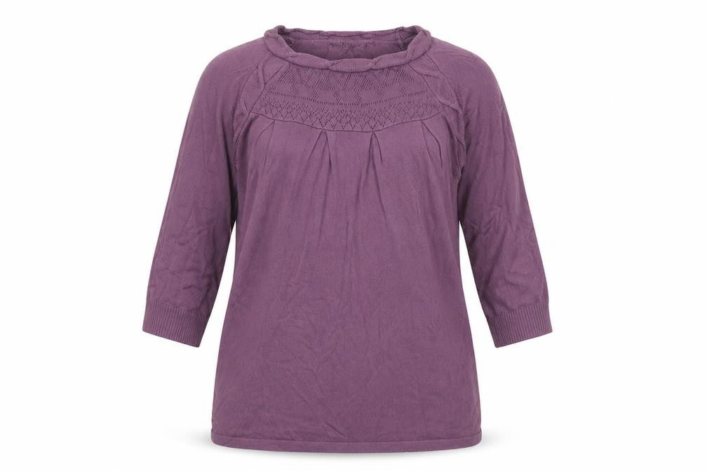 Klass Womens Purple   Pullover Jumper Size M