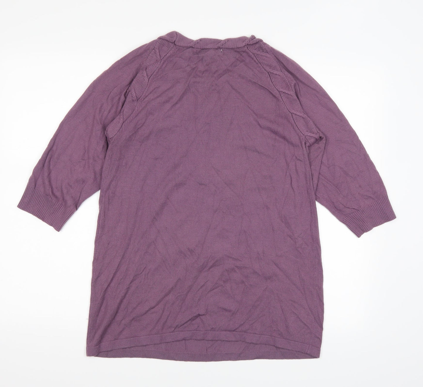 Klass Womens Purple   Pullover Jumper Size M