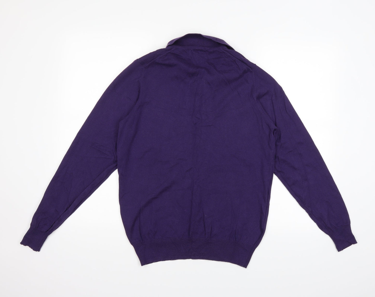Marks and Spencer Mens Purple   Pullover Jumper Size S