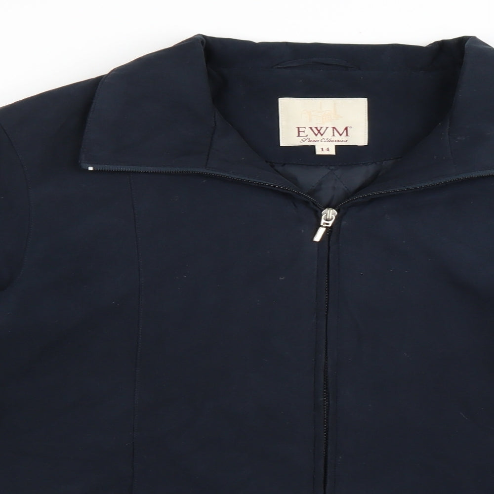 EWM Womens Blue   Jacket  Size 14