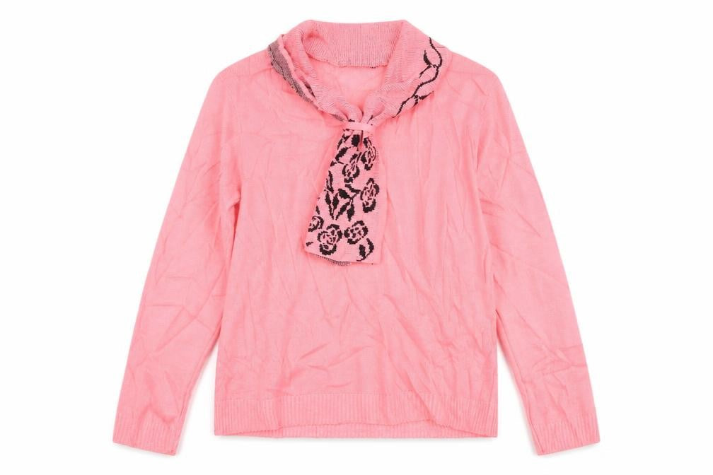 Just Elegance Womens Pink   Pullover Jumper Size L