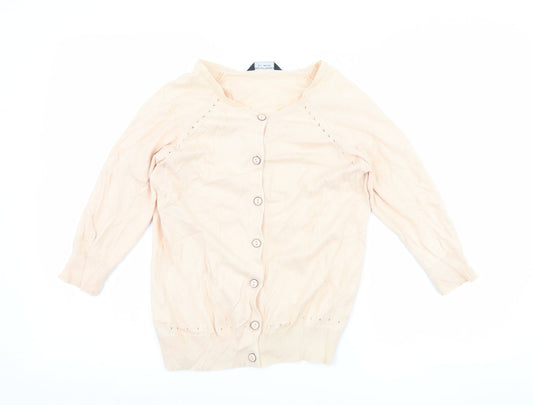 Dorothy Perkins Womens Pink   Cape Jumper Size 8