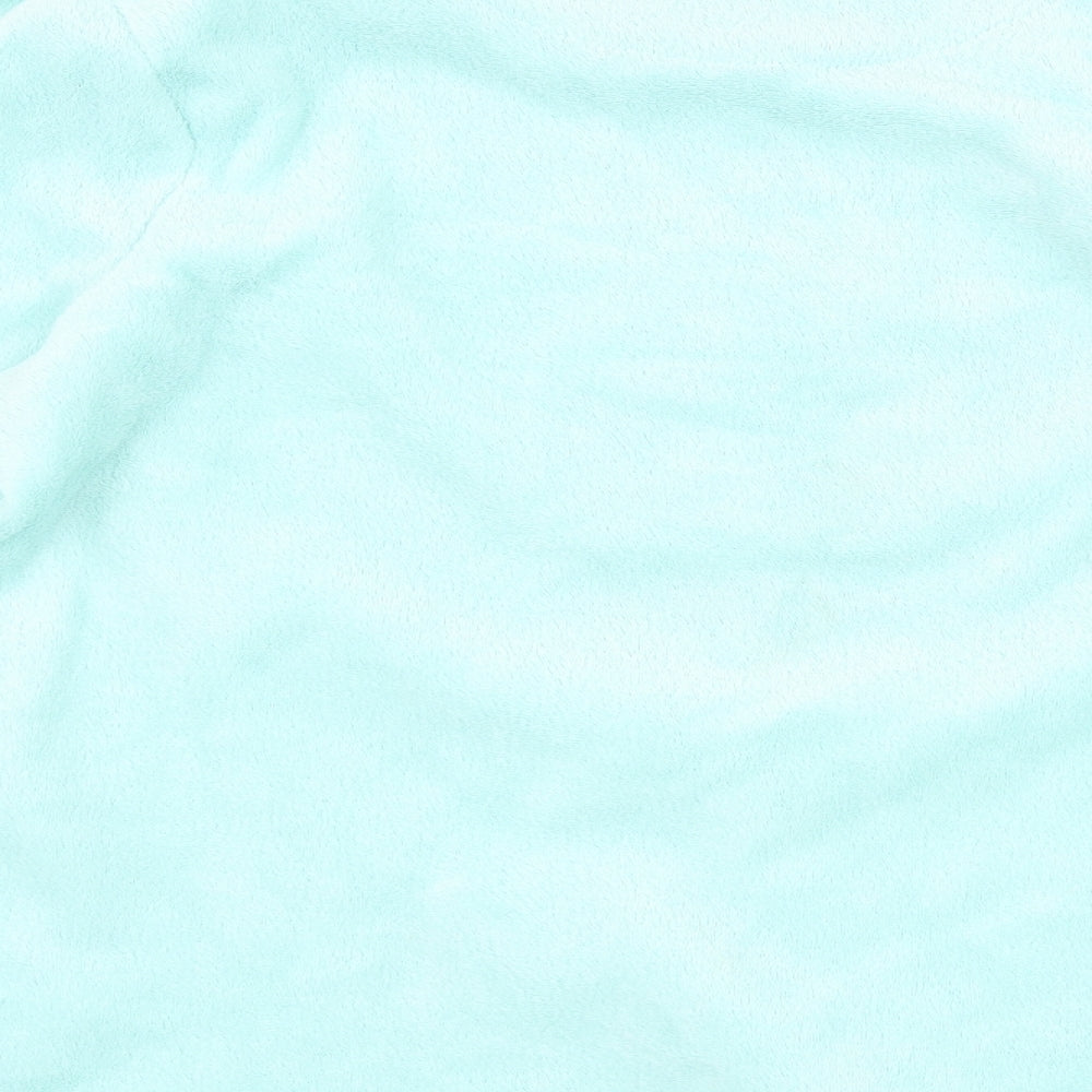 just like you Womens Blue  Fleece Top Pyjama Top Size M  - donut disturb