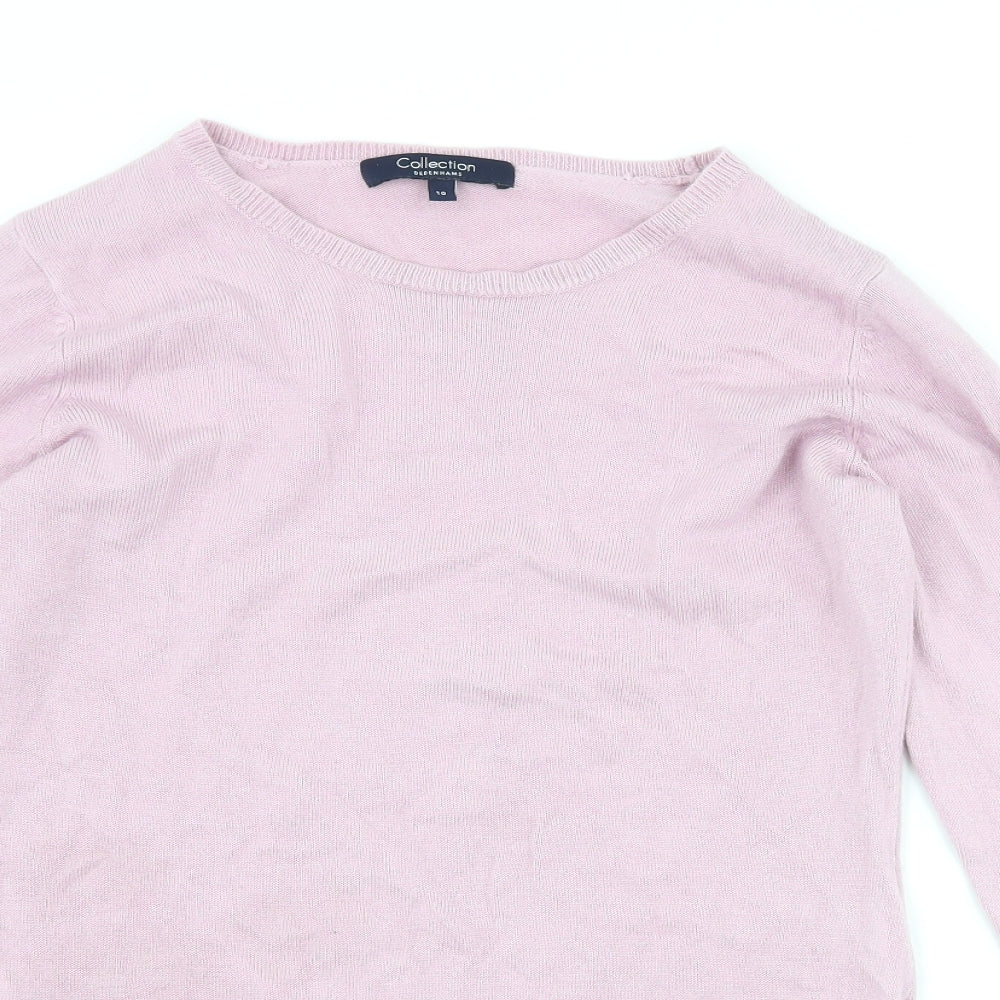 Debenhams Womens Purple   Pullover Jumper Size 10