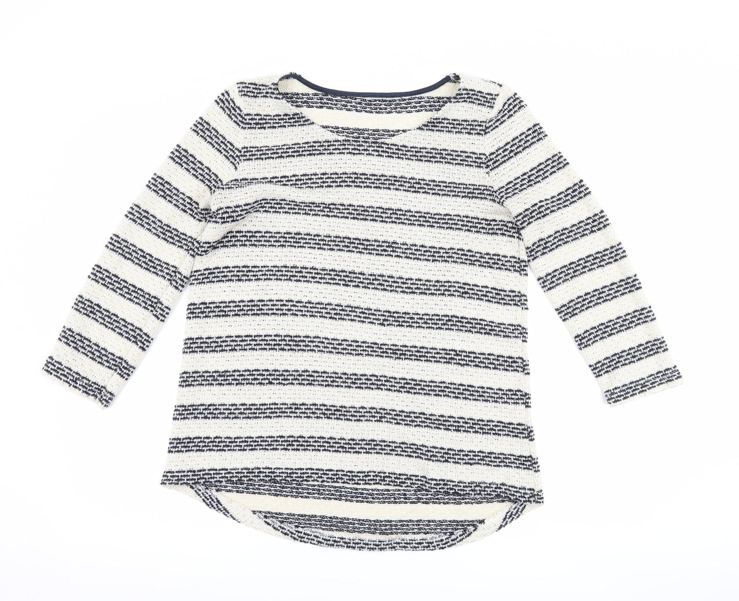 TU Womens Blue Striped  Pullover Jumper Size 14