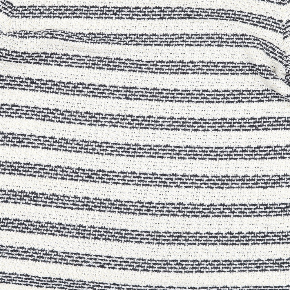 TU Womens Blue Striped  Pullover Jumper Size 14