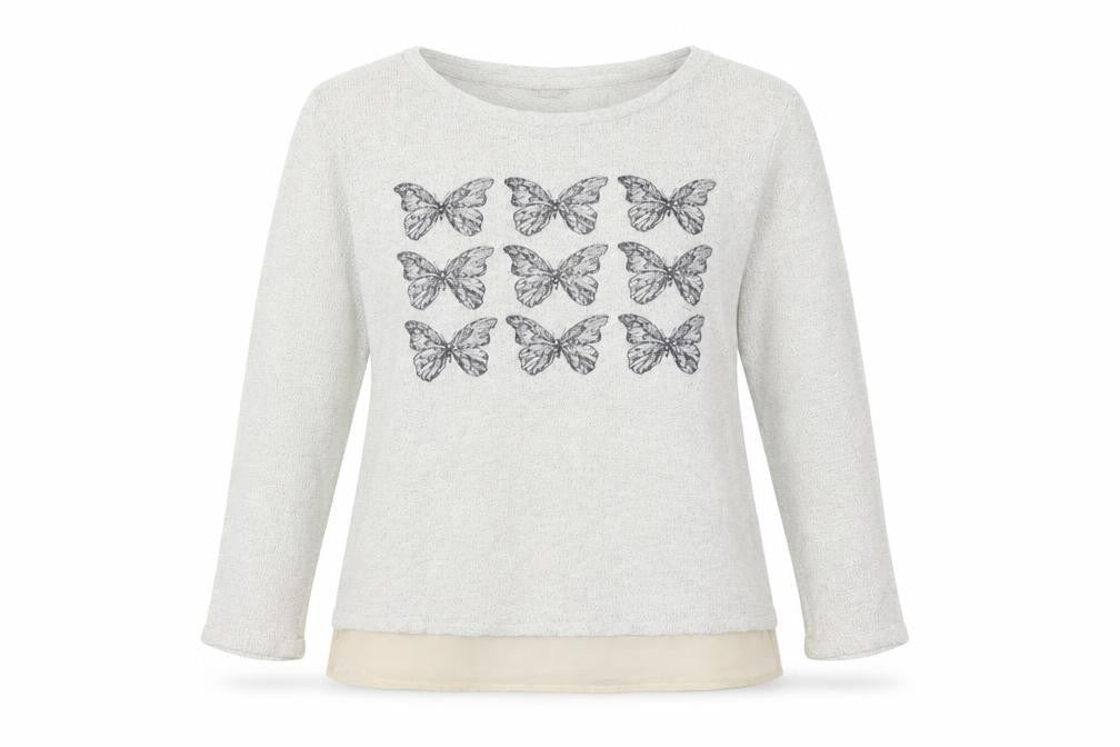 TU Womens White  Knit Pullover Jumper Size 14