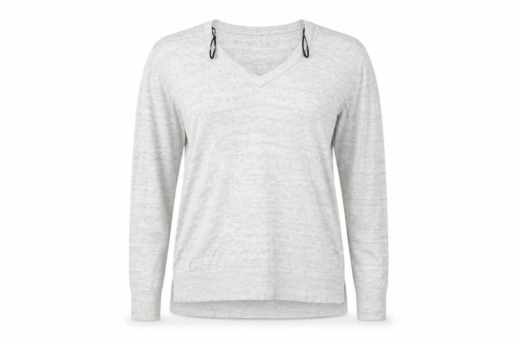 H&M Womens Grey  Knit Pullover Jumper Size M