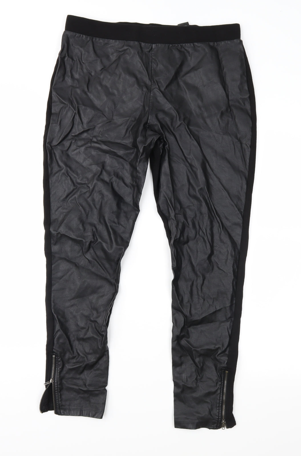 NEXT Womens Black   Trousers  Size 14 L26 in