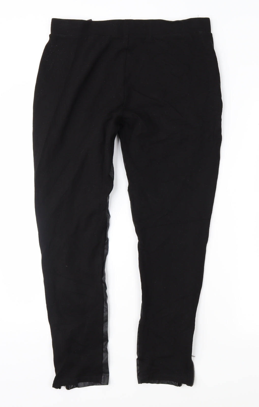 NEXT Womens Black   Trousers  Size 14 L26 in