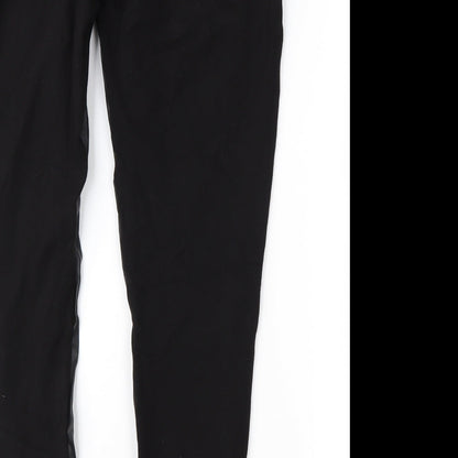 Brand and care label for Next women’s black trousers, size UK 14, 26-inch leg