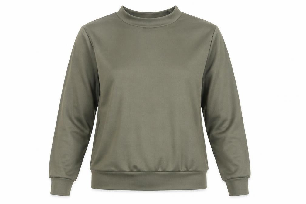 AX Paris Womens Green   Pullover Sweatshirt Size M
