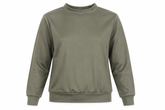 AX Paris Womens Green   Pullover Sweatshirt Size M