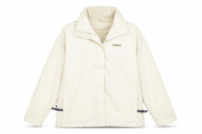 Front view of Trespass women’s yellow jacket, size L