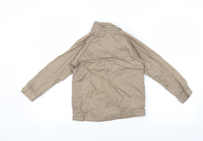 Back view of Active Club boys’ brown jacket, size 5, years