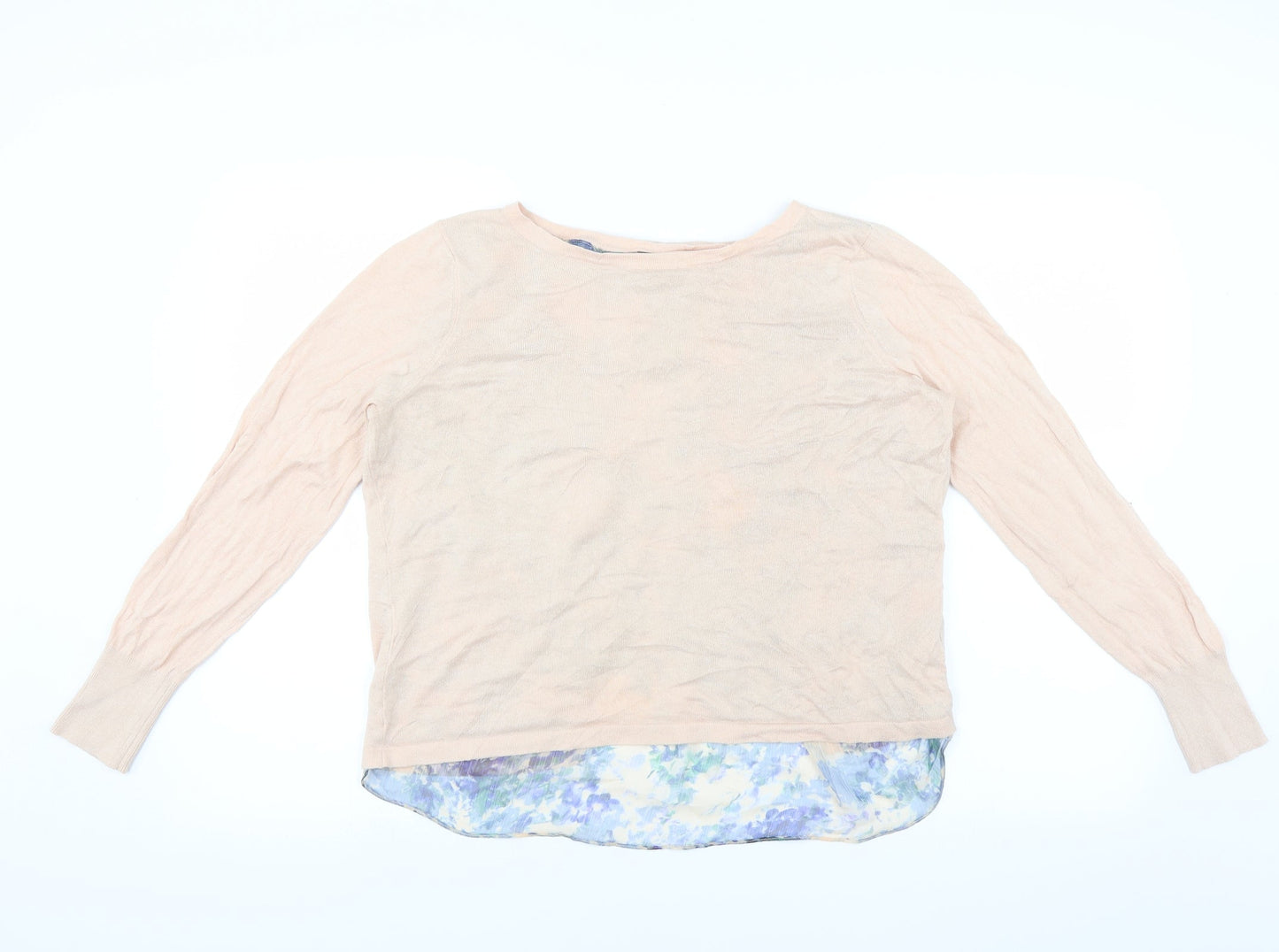 MINUET Womens Pink   Pullover Jumper Size M  - open back detail