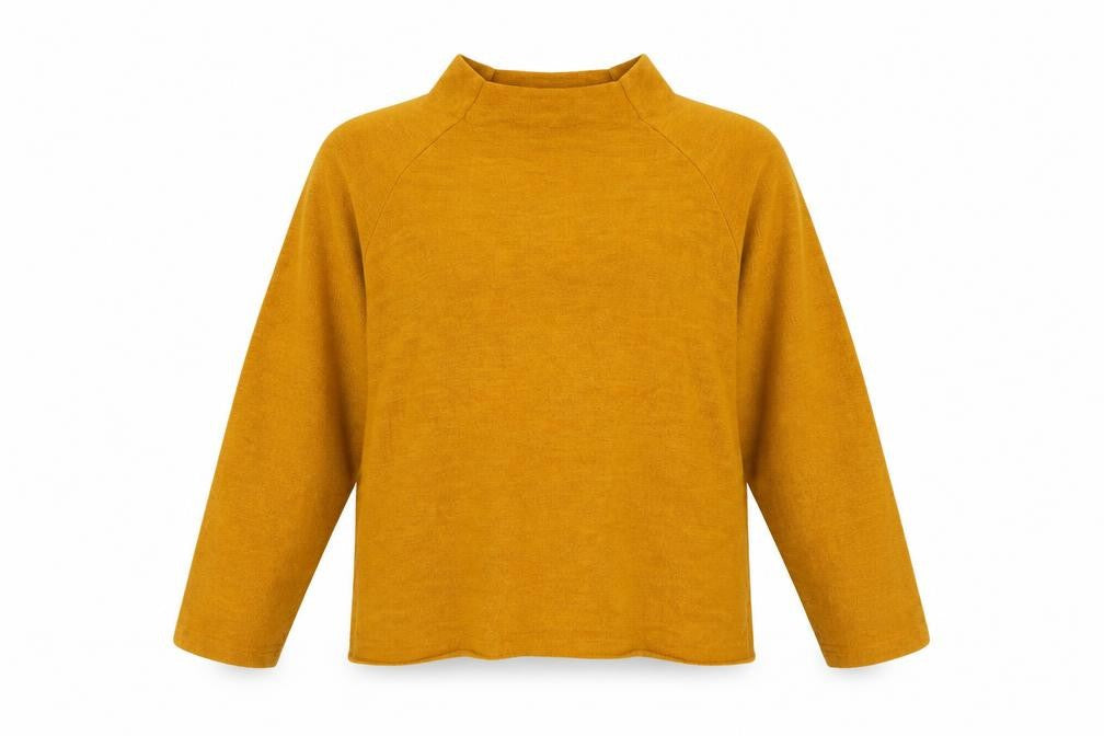 H&M Womens Yellow   Pullover Jumper Size L