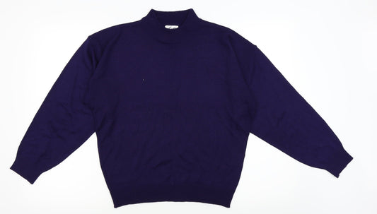 Amari Womens Blue   Pullover Jumper Size 14