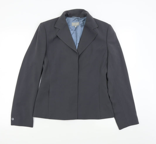 M&S Womens Grey   Jacket Blazer Size 10