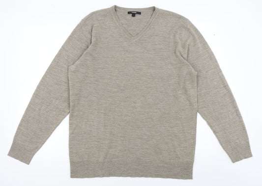 Asda George Mens Beige   Pullover Jumper Size L