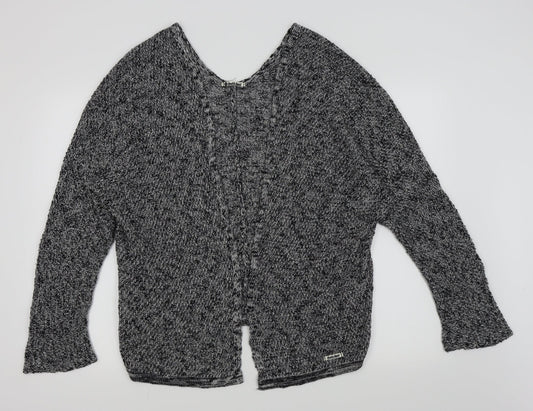 double agent Womens Grey   Cardigan Jumper Size M