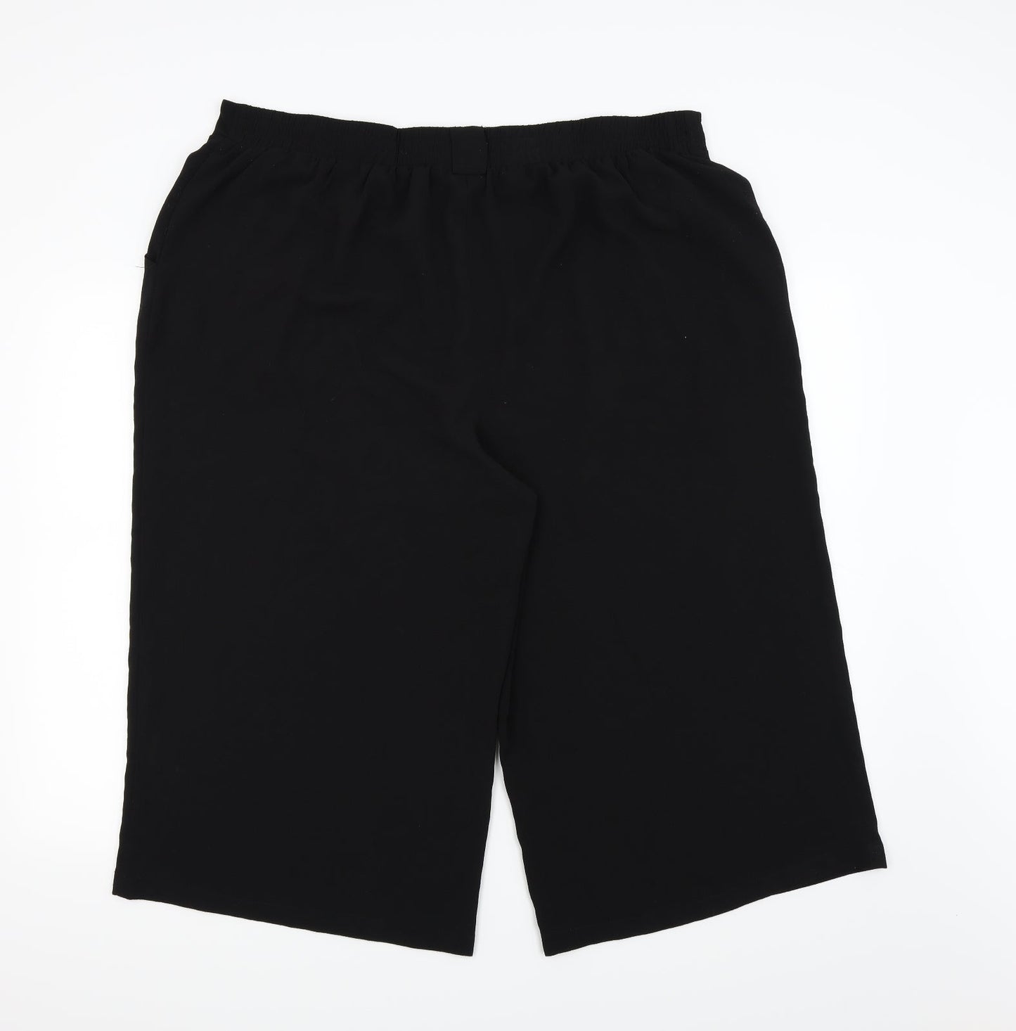 new look Womens Black   Capri Trousers Size 18