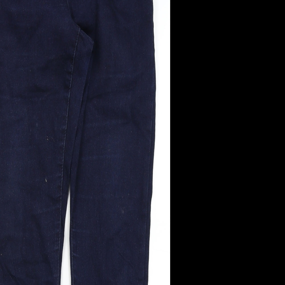 DENIM AND CO Womens Blue   Skinny Jeans Size 14 L26.5 in