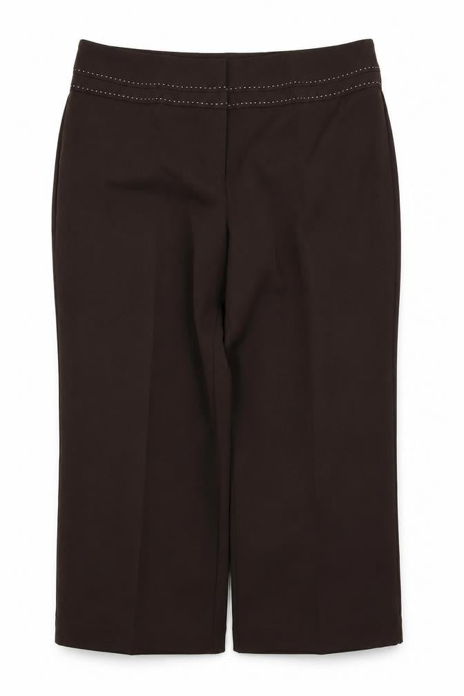 South Womens Brown   Capri Trousers Size 14