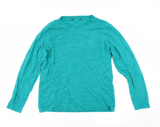 Bonmarché Womens Green   Pullover Jumper Size 14