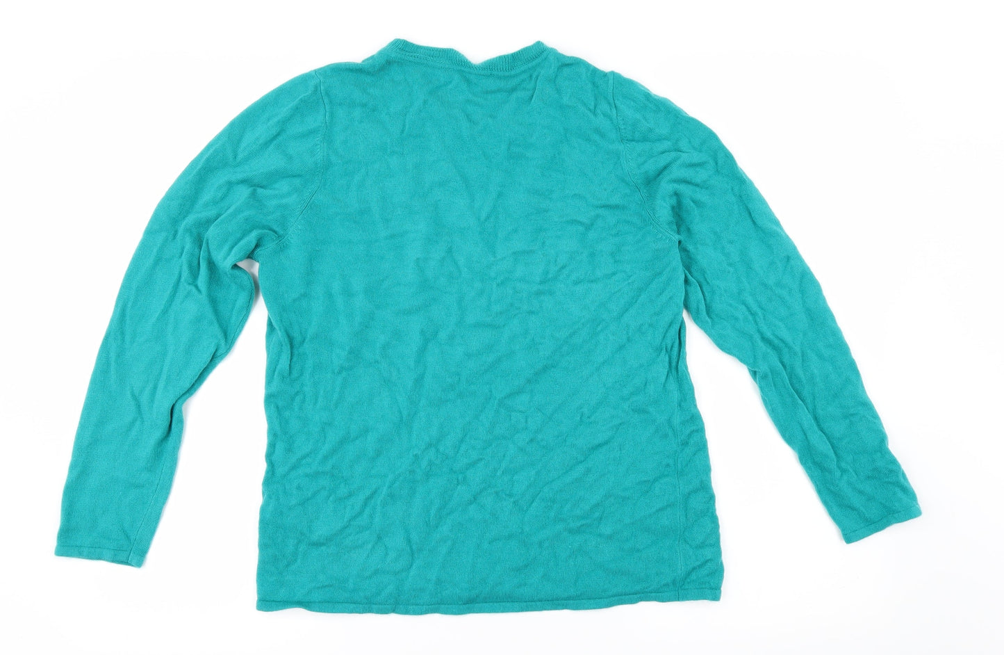 Bonmarché Womens Green   Pullover Jumper Size 14