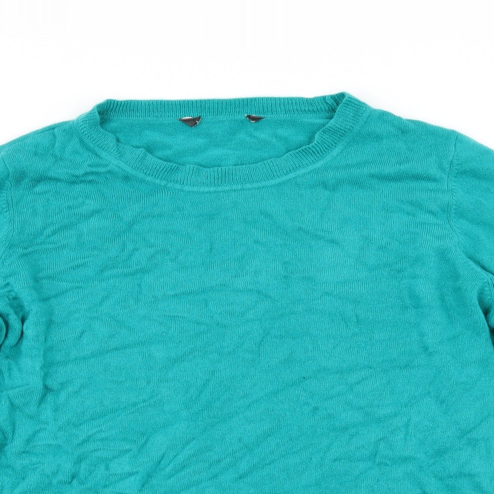 Bonmarché Womens Green   Pullover Jumper Size 14